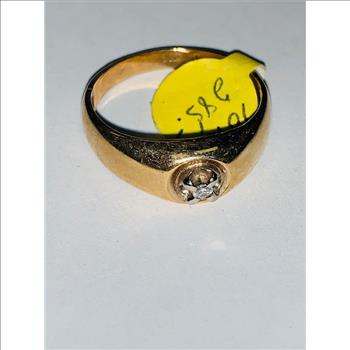 10 Kt Gold & Diamond Ring