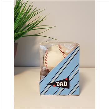 Hallmark Dad In a League All His Own Autograph Baseball With Stand