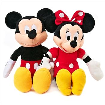 Disney Mickey and Minnie Plush Set 15