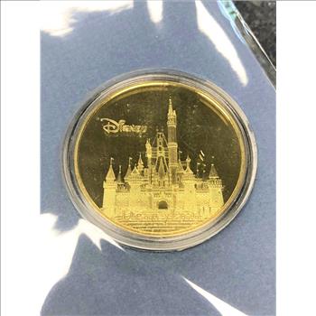 Disney Winnie the Pooh 24kt Gold Foil Gold Coin
