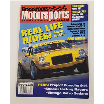 VTG Grassroots Motorsports American Sports Car Magazine Dec 2001