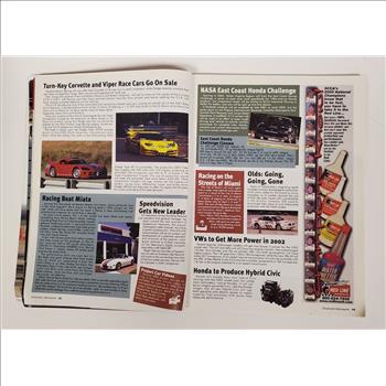 VTG Grassroots Motorsports American Sports Car Magazine Dec 2001