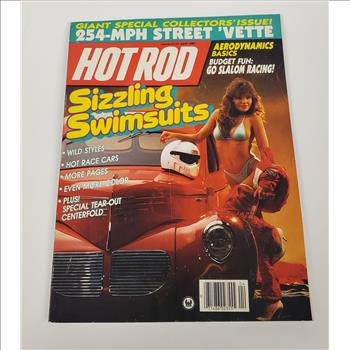Vintage Hot Rod Sizzling Swimsuits Edition April 1989