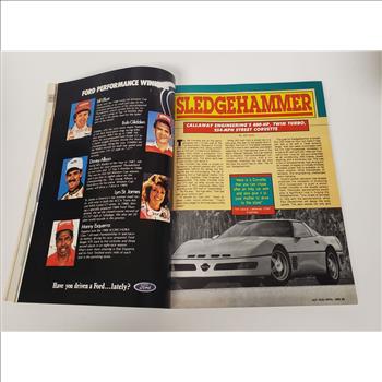 Vintage Hot Rod Sizzling Swimsuits Edition April 1989
