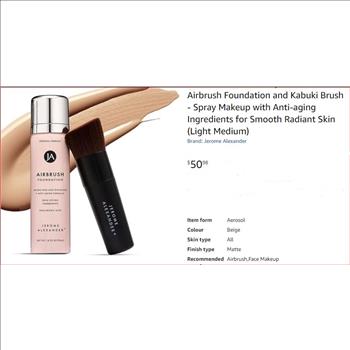Jerome Alexander Magic Minerals AirBrush Foundation