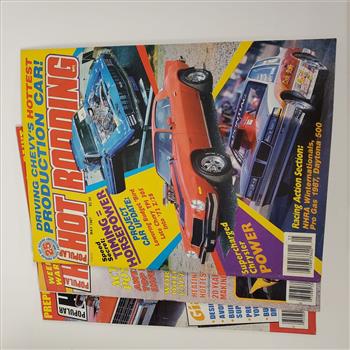 Vintage Lot of 8 Hot Rodding Issues 1980's
