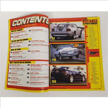 Vintage Oct 2001 Muscle Mustangs & Fast Fords Magazine
