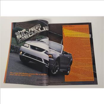 Vintage Oct 2001 Muscle Mustangs & Fast Fords Magazine