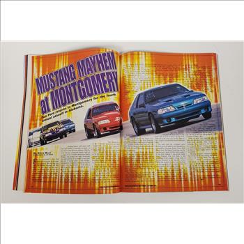 Vintage Oct 2001 Muscle Mustangs & Fast Fords Magazine