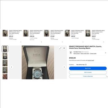 New Earnest Ferdinand Watch World Clock
