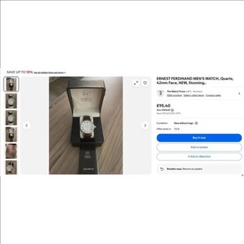 New Earnest Ferdinand Watch