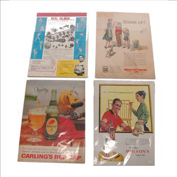 4 Vintage Magazines - Circa 1950's