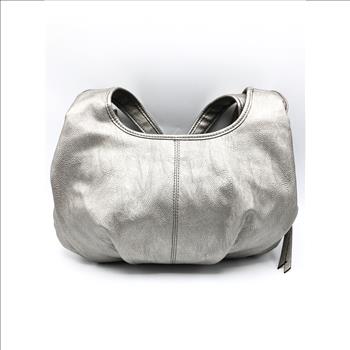 Simply Vera Vera Wang Metallic Silver Shoulder Bag