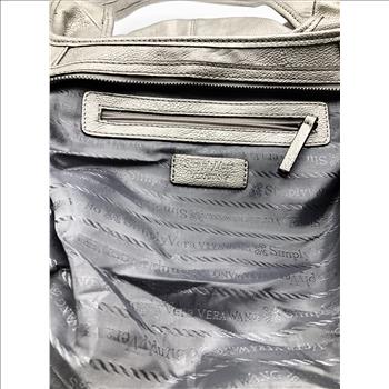 Simply Vera Vera Wang Metallic Silver Shoulder Bag