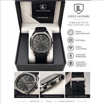 Louis Lacombe Men's Quartz Watch