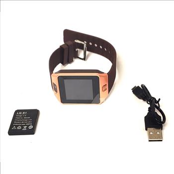DZ09 Bluetooth Smart Watch Camera Phone GSM SIM For IOS iPhone Android Samsung Rose Gold