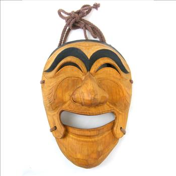 Japanese Wood Mask