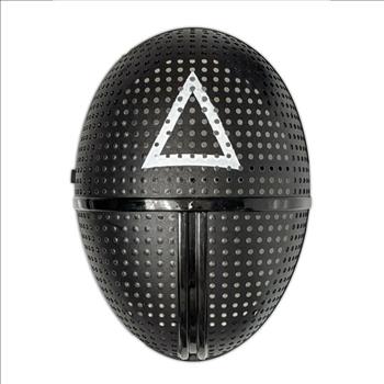 SQUID GAME Guard Plastic Costume Fencing TRIANGLE Cosplay Mask