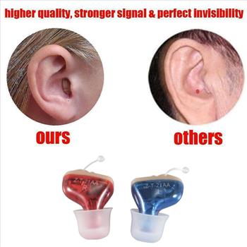 Mini Hearing Aids Digital Invisible In Ear Small Sound Voice Amplifier Enhancer