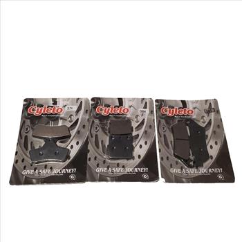 Motorcycle Cyleto Race Technology Brake Pads 3 Pack 181 084 271 New