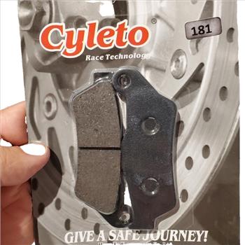 Motorcycle Cyleto Race Technology Brake Pads 3 Pack 181 084 271 New