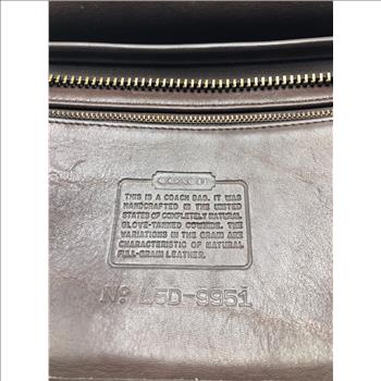 Coach #9951 Patricia's Legacy  Brown Leather Bag Retail $395