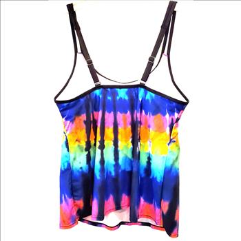 Ladies Graphic Tankini Top Size L