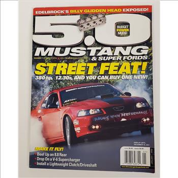 Vintage Jan 2002 5.0 Mustangs & Super Fords Magazine