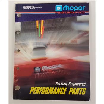 Vintage 1992 Mopar Performance P4715392 Catalog Book