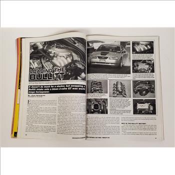 Vintage Feb 2002 Muscle Mustangs & Super Fords Magazine