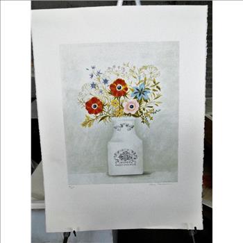 5 Limited Edition Signed Numbered Lithographs Etchings Value Over $2,500.00