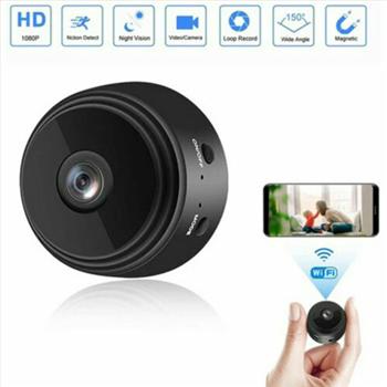 Wireless WIFI Mini Hidden Spy Camera Home Security With Motion Detection
