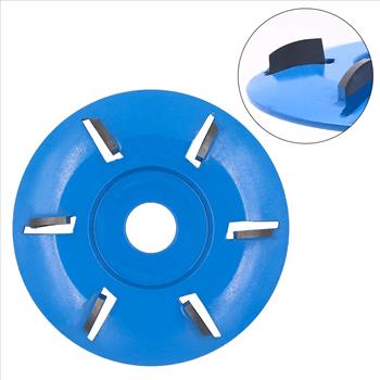90mm Six Teeth Power Wood Carving Disc Wheel Milling Cutter