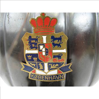 Copper Viking Ship Sculpture c. 1950s