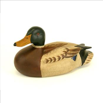 Mallard Duck Wood Carving