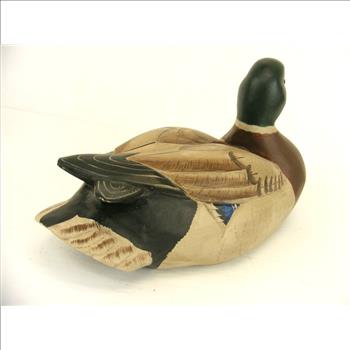 Mallard Duck Wood Carving