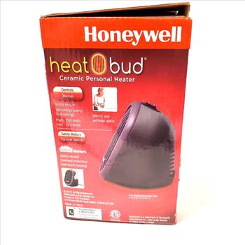 Honeywell Heatbud Personal Ceramic Heater Black