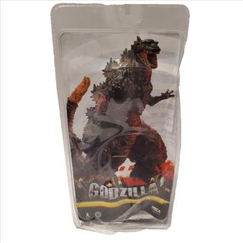 NECA Shin Red Godzilla Action Fig Kaiju 12 Head Tail Movie Classic 2016