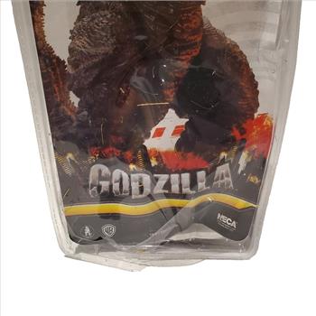 NECA Shin Red Godzilla Action Fig Kaiju 12 Head Tail Movie Classic 2016