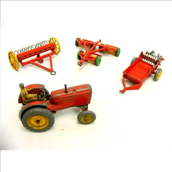 4  Vintage Die Cast Farm Toys