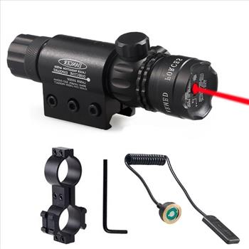 Tactical RED Laser Sight Mount w Remote Switch