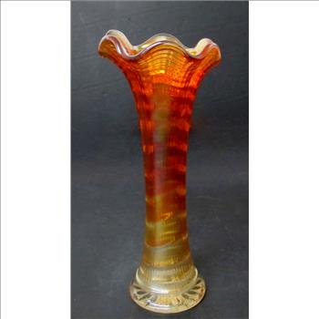 Vintage Carnival Glass Vase
