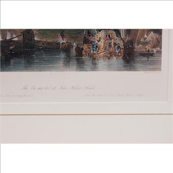 Over 100 Year Old Steel Engraving