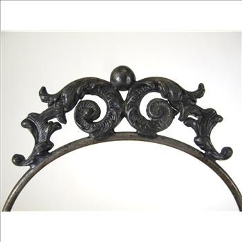 1915 Victorian Pickle Jar & Stand with Prongs 