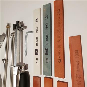 Ruixin Pro Knife Sharpener Aluminium Alloy System Blade Diamond With 7 Stones