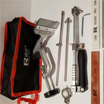 Ruixin Pro Knife Sharpener Aluminium Alloy System Blade Diamond With 7 Stones