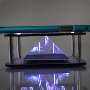 Universal DIY Smartphone into 3D Holographic Hologram Display Stand Projector