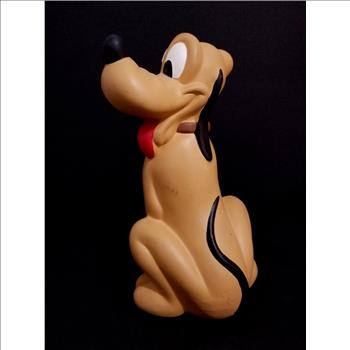 Hand Made And Painted Ceramic Goofy Figurine