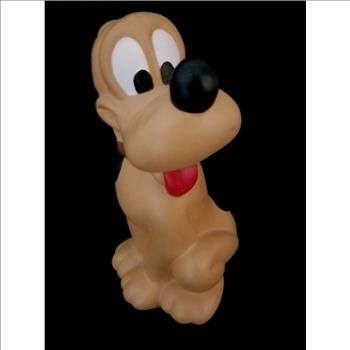 Hand Made And Painted Ceramic Goofy Figurine