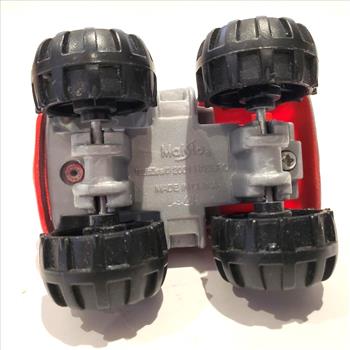 Hasbro Maisto 2001 Tonka Lil' Chuck Die Cast Truck Red Grey Hat 1:64